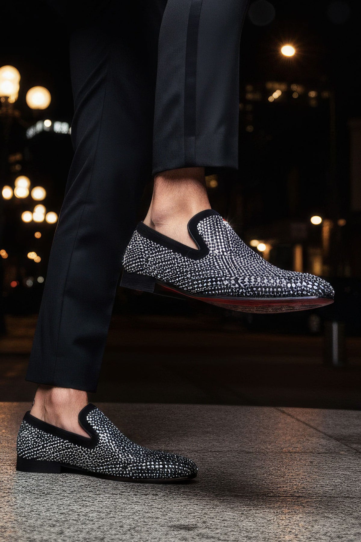 Toronto Rhinestones Dress Shoes