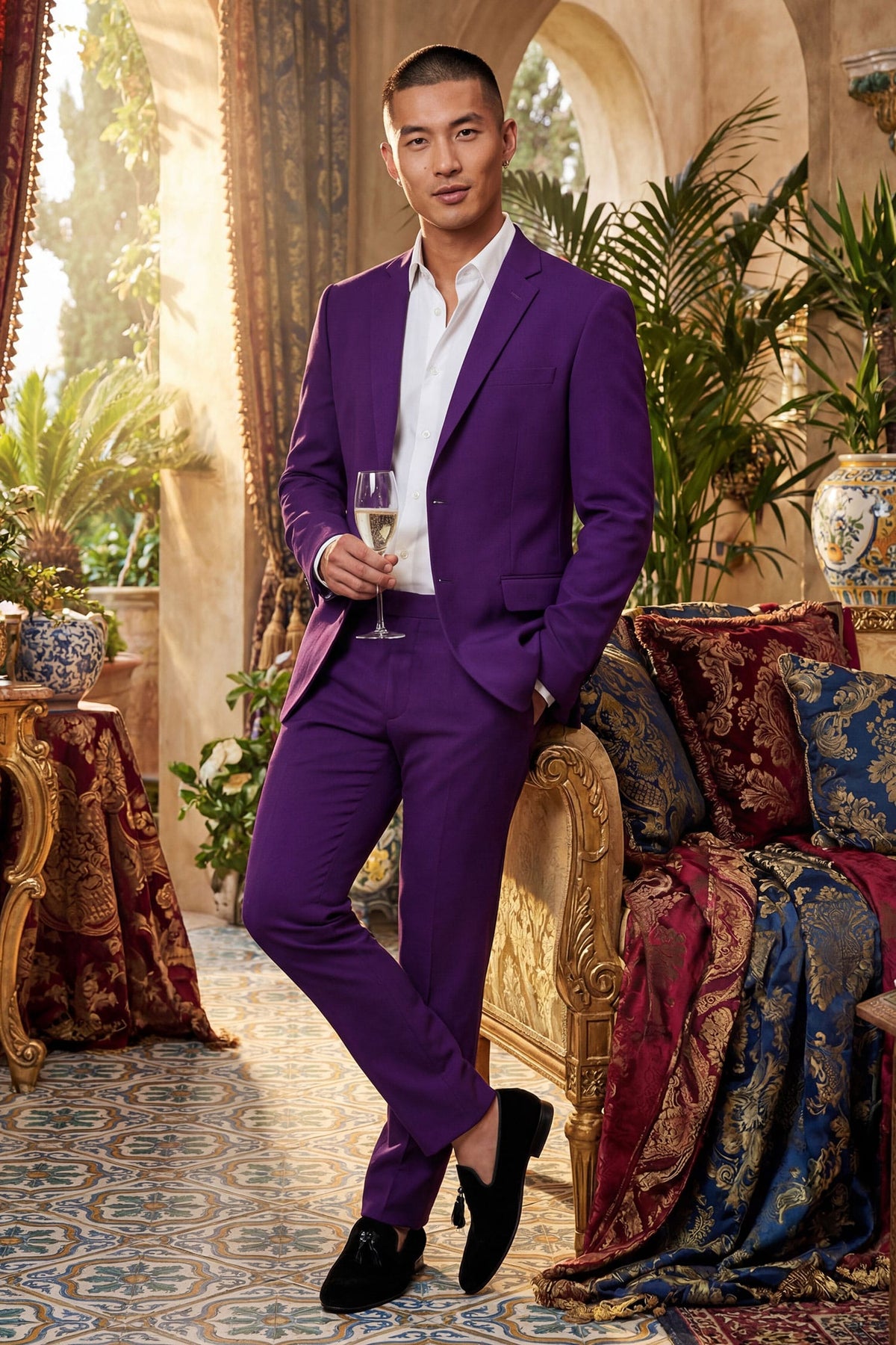 Endless Brushed Cotton Suit