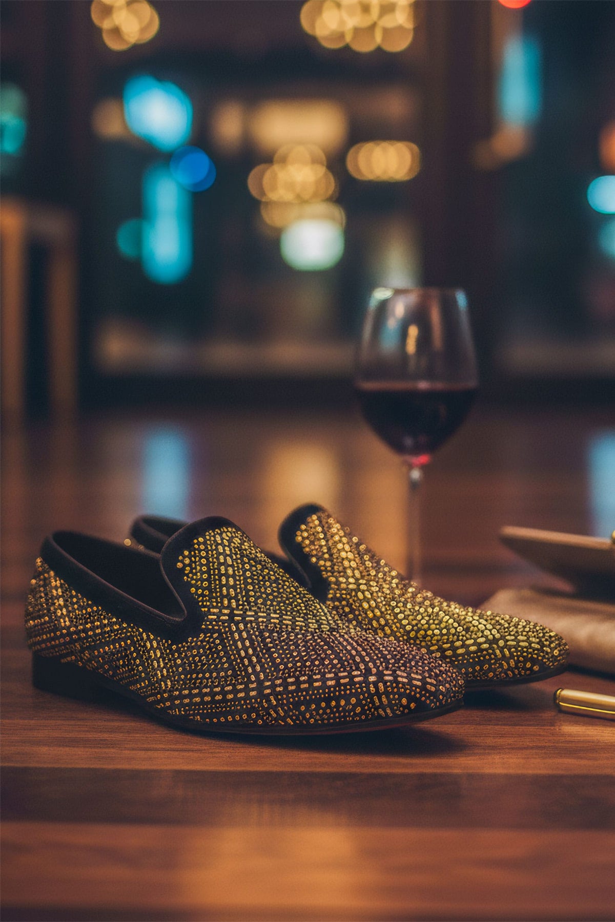 Toronto Rhinestones Dress Shoes