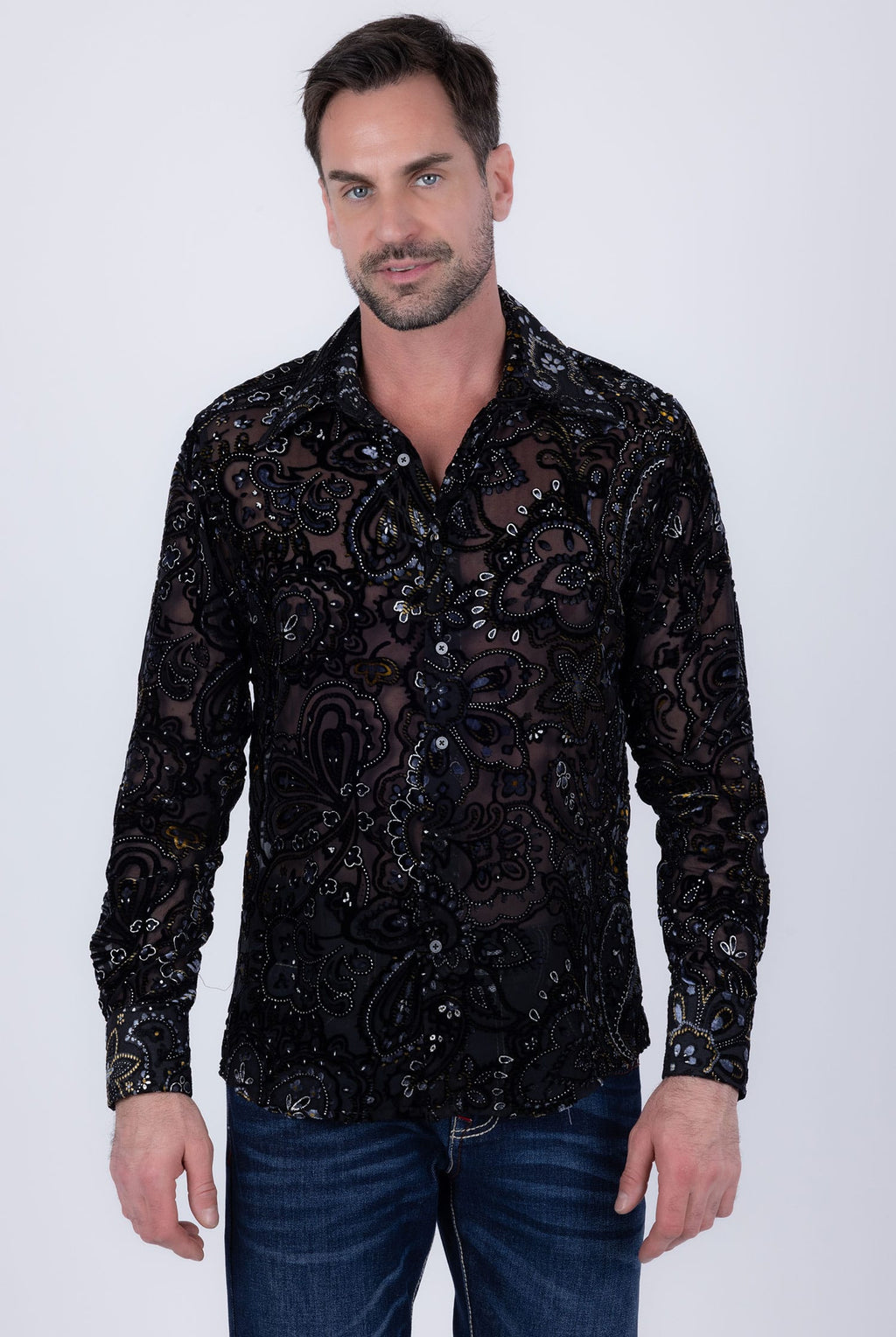 Valluto Paisley Long Sleeve Shirt