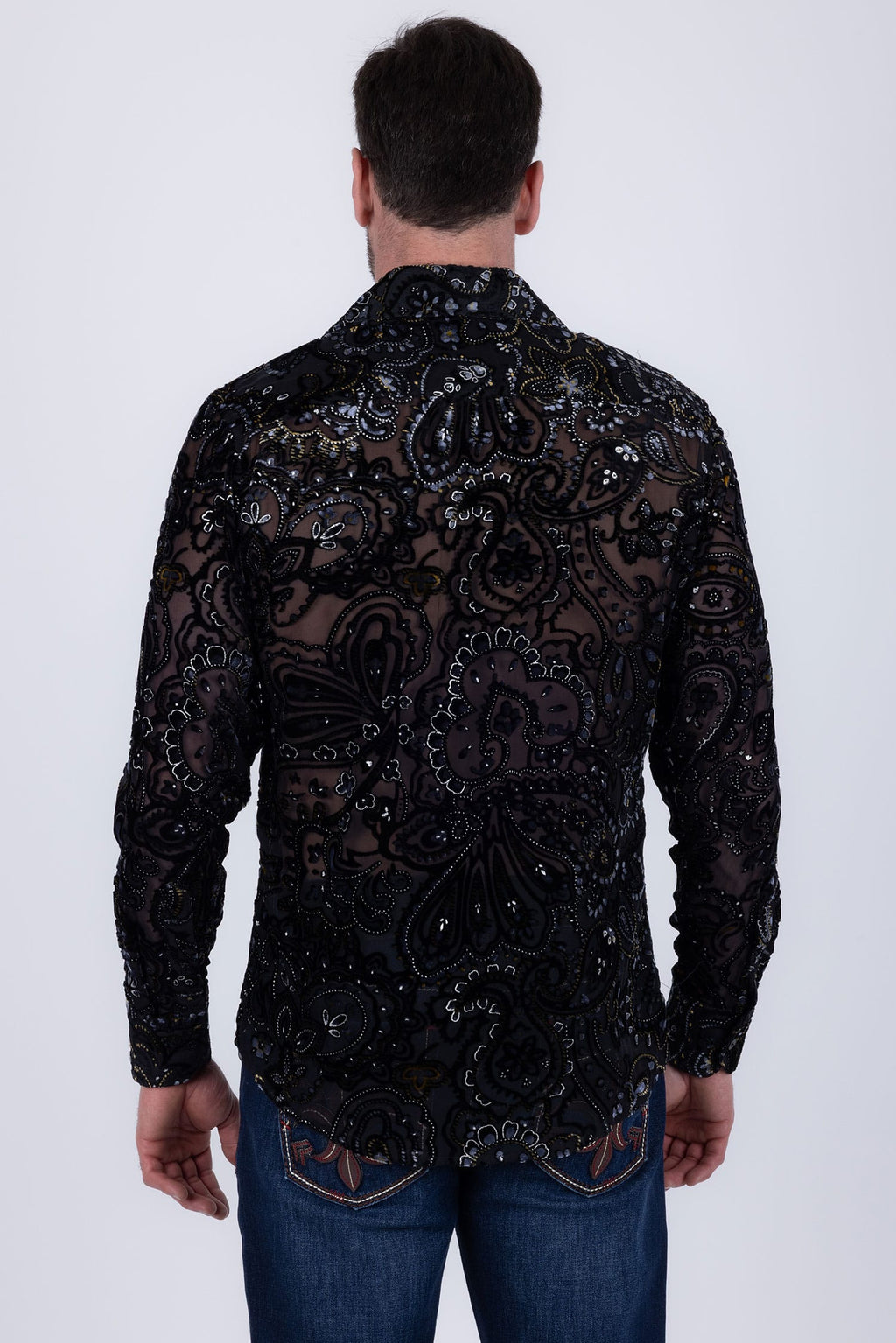 Valluto Paisley Long Sleeve Shirt