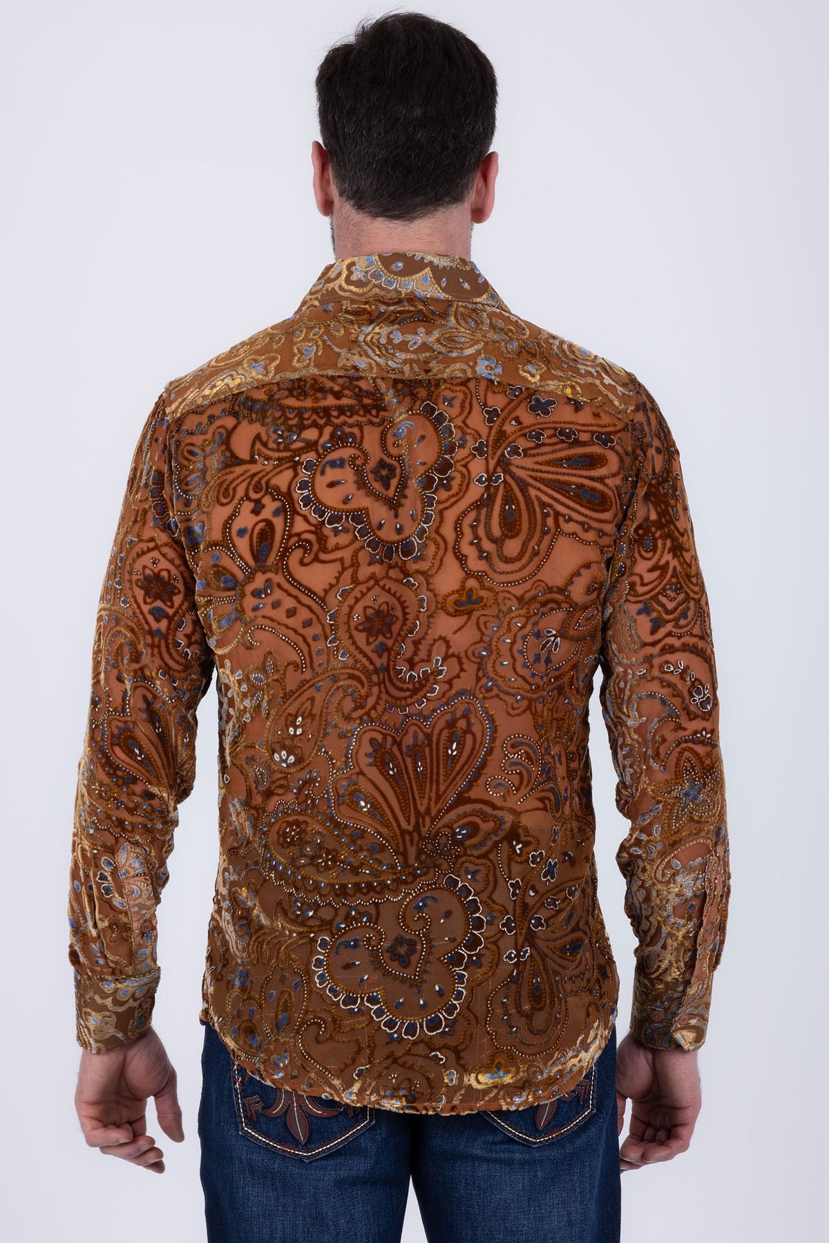 Valluto Paisley Long Sleeve Shirt