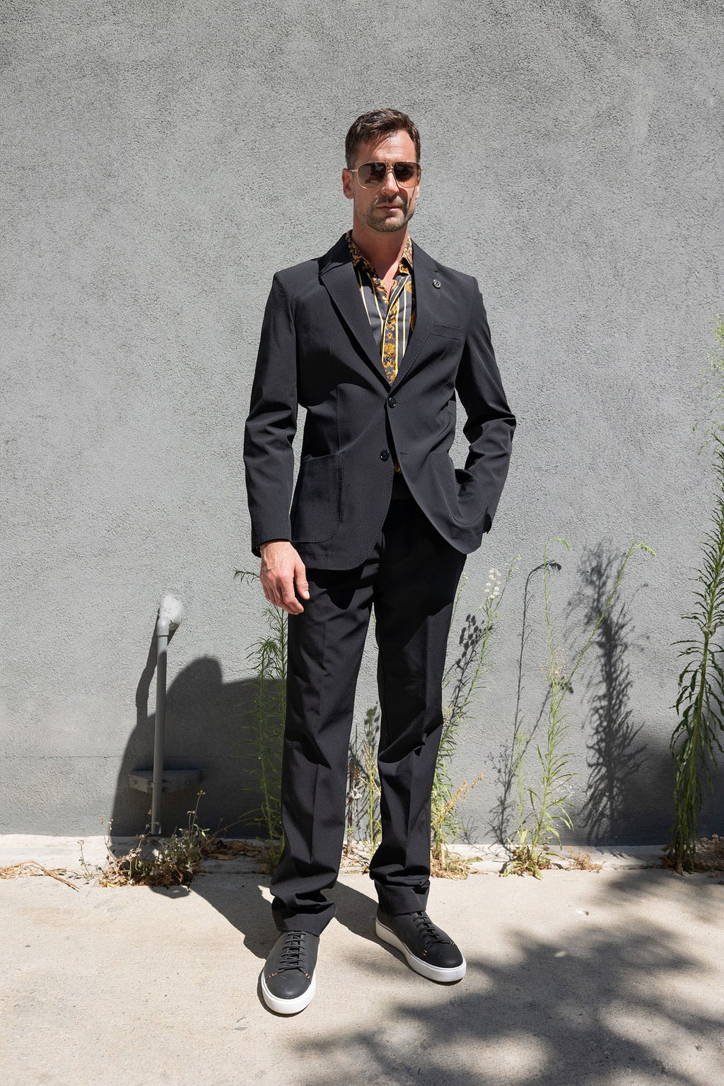 Quentin Tech-Stretch Notch Lapel Suit