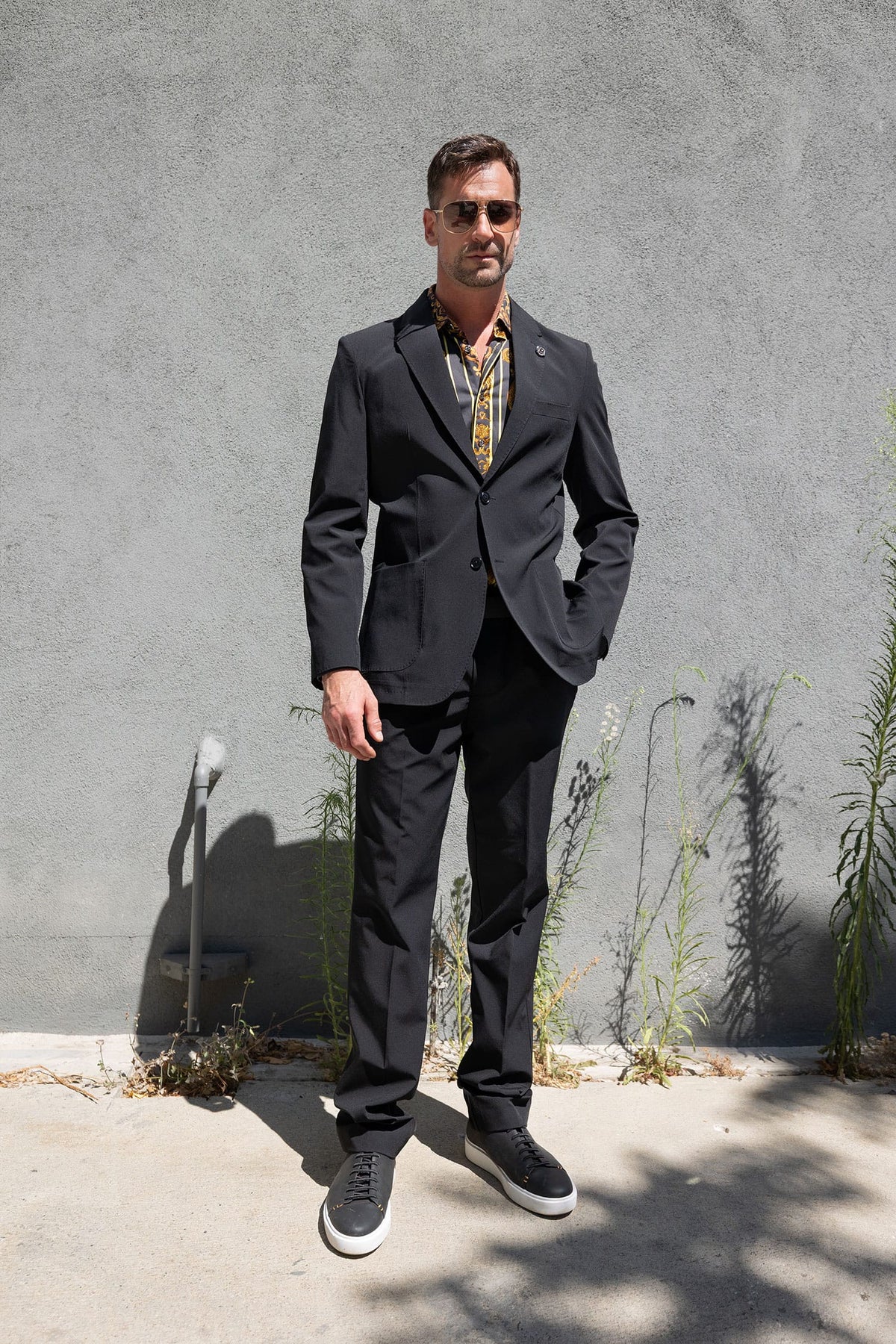 Quentin Tech-Stretch Notch Lapel Suit