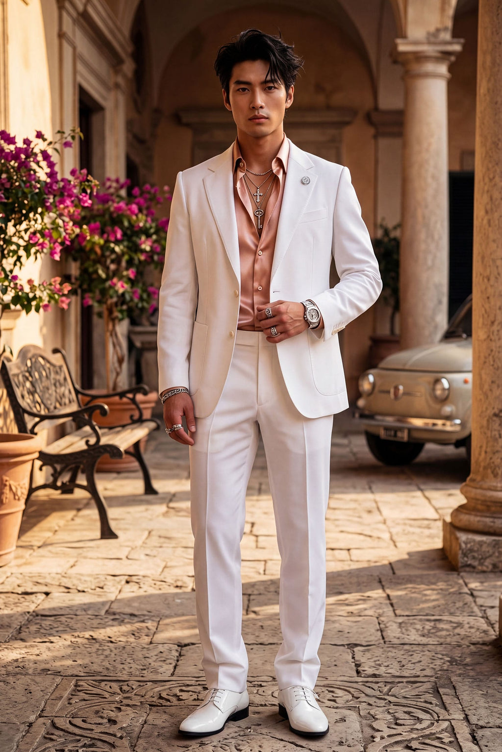 Quentin Tech-Stretch Notch Lapel Suit