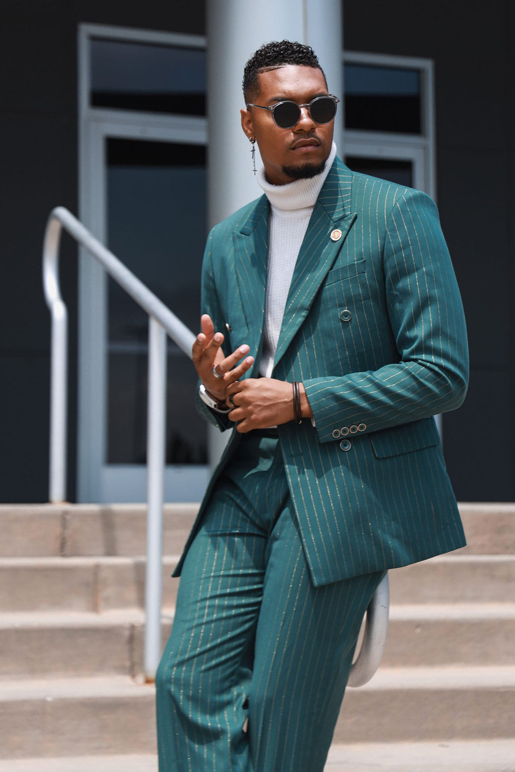 Palma Pinstripe Suit
